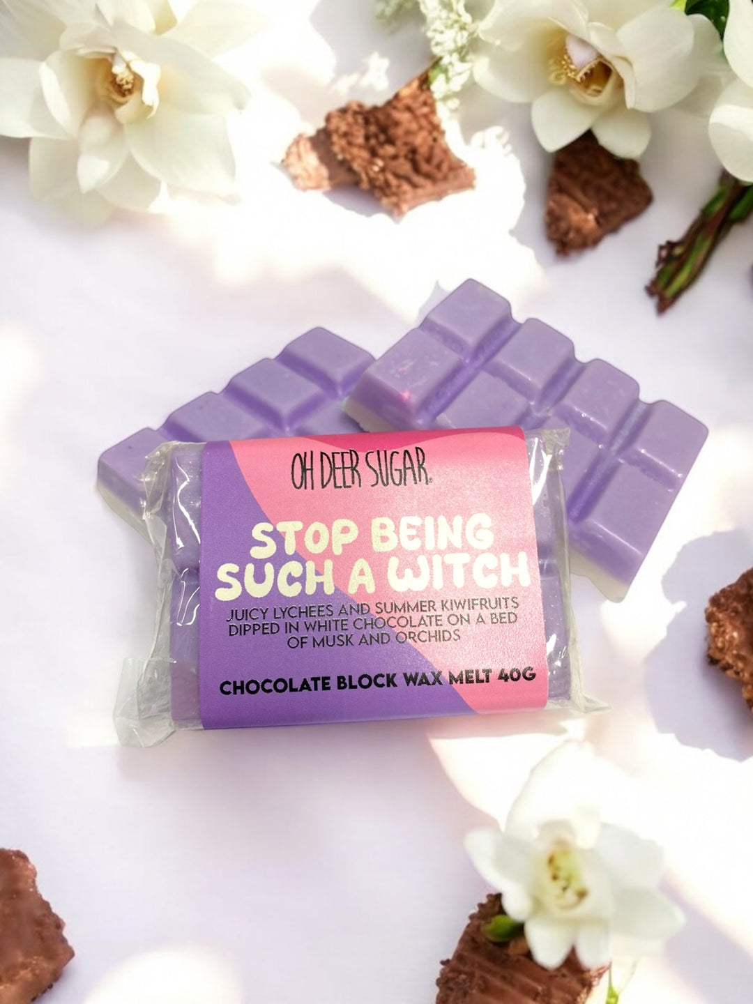 stop being such a witch CHOCOLATE BLOCK WAX MELT 40g