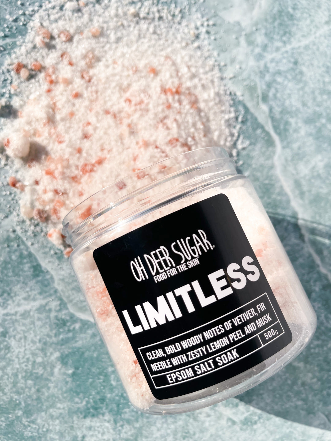 limitless EPSOM SALT SOAK 500g