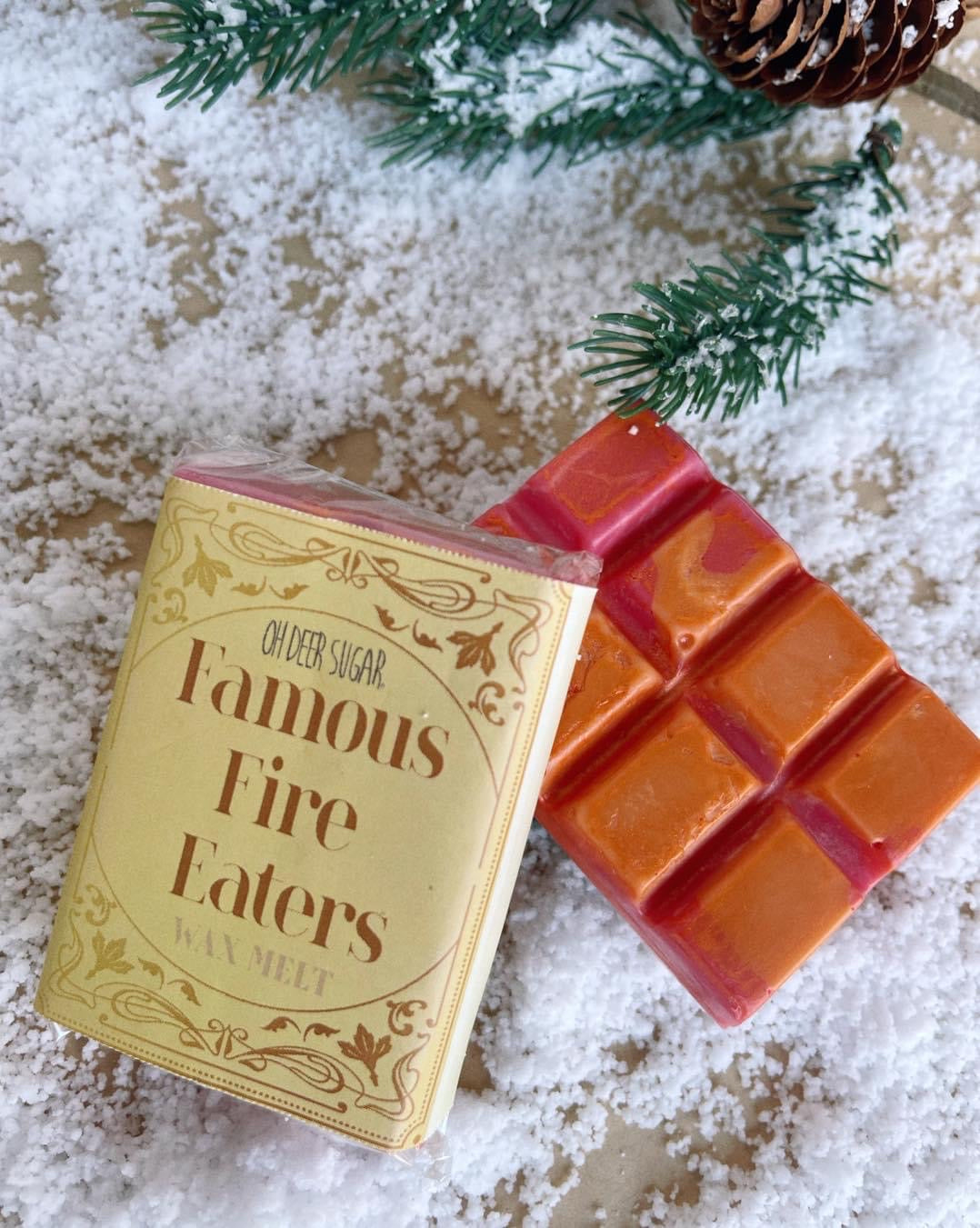 Famous Fire Eaters CHOC BLOCK BOOK SOY WAX MELT 40g