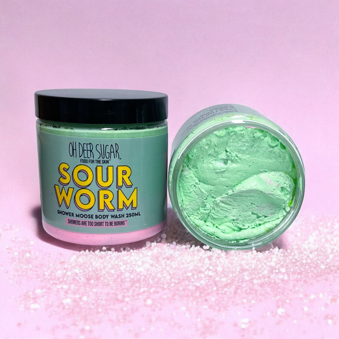 sour worm SHOWER MOOSE BODY WASH