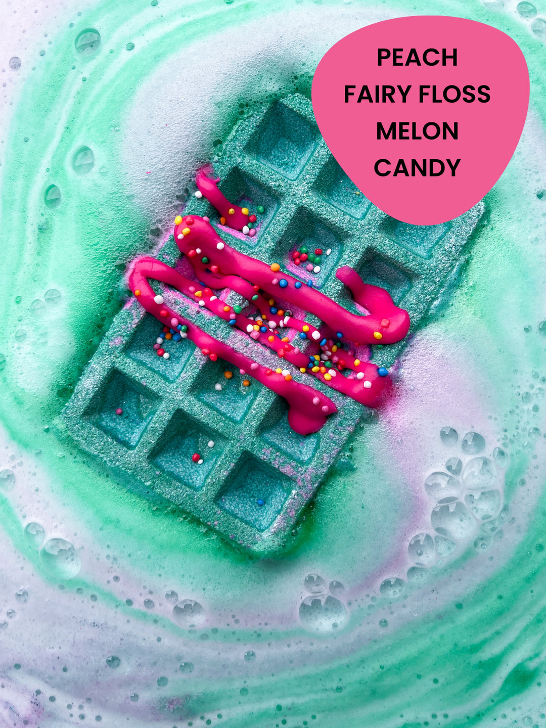 candy lane WAFFLE BATH BOMB 180g