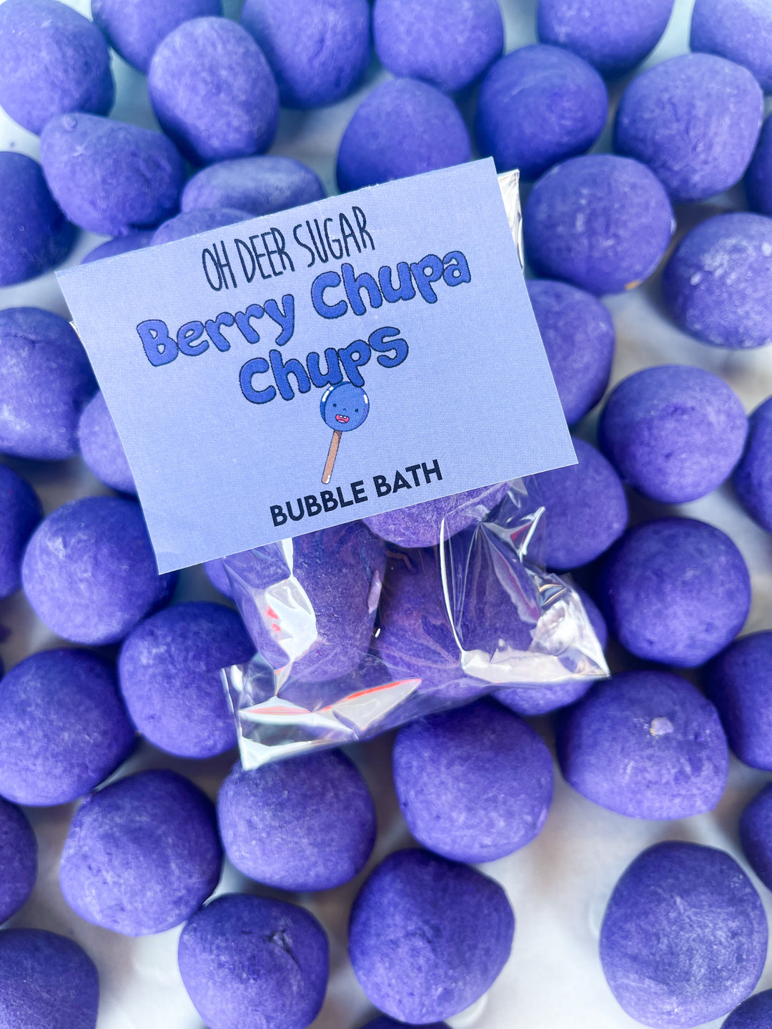 berry chupa chups GOBSTOPPER BUBBLE BATH 45g (3 piece)