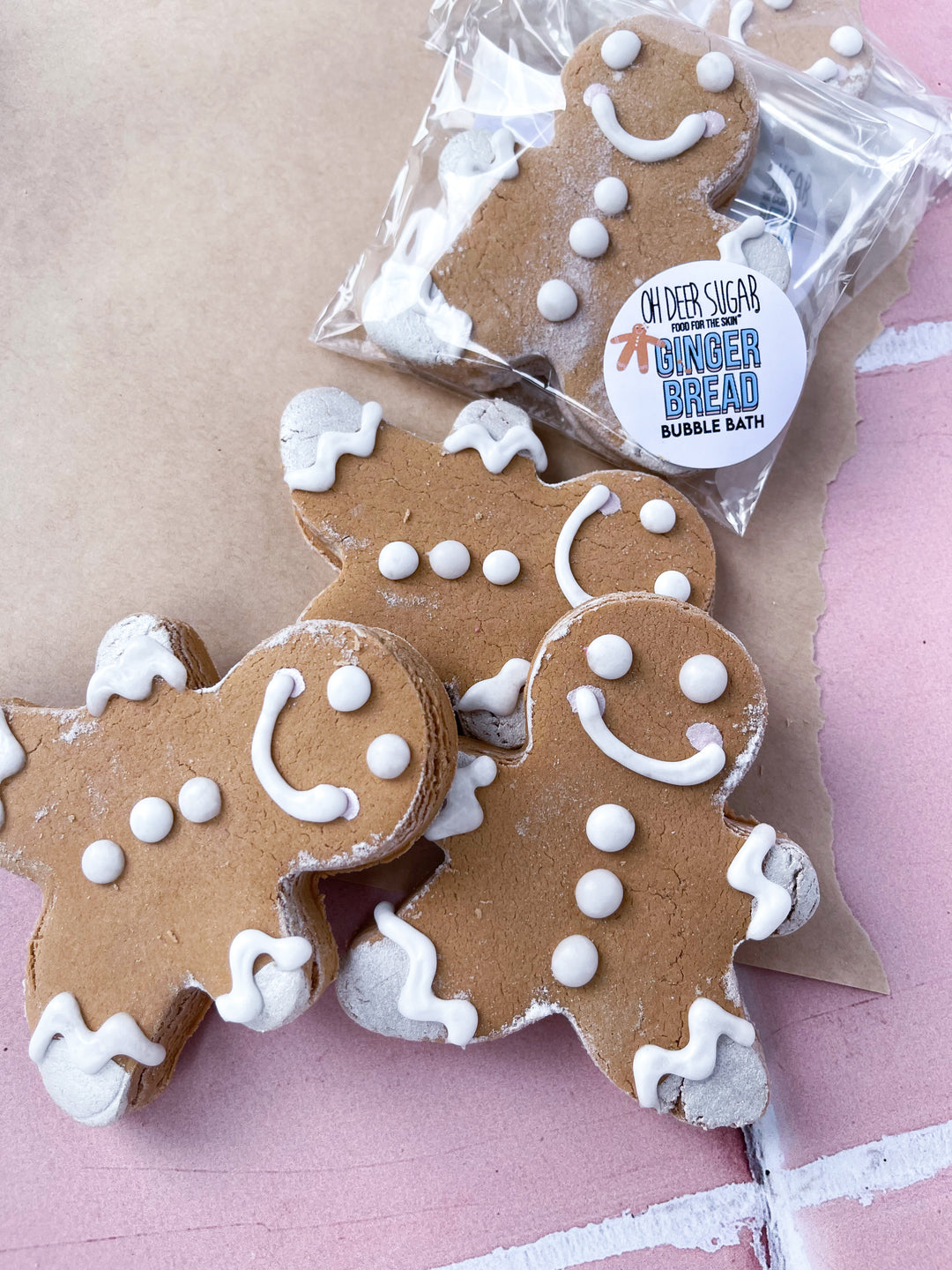 gingerbread man BUBBLE BATH 50g