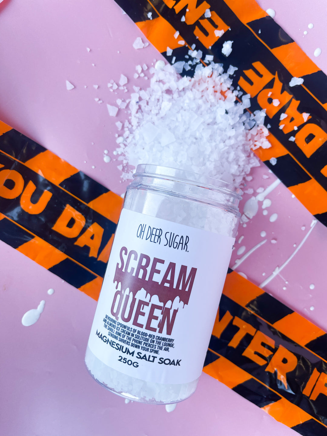 scream queen MAGNESIUM SALT SOAK 250g