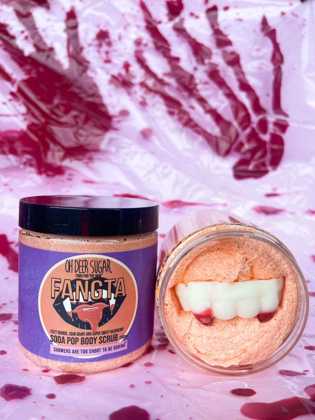 fangta SODA POP BODY SCRUB 250ml (ft. soap fangs)