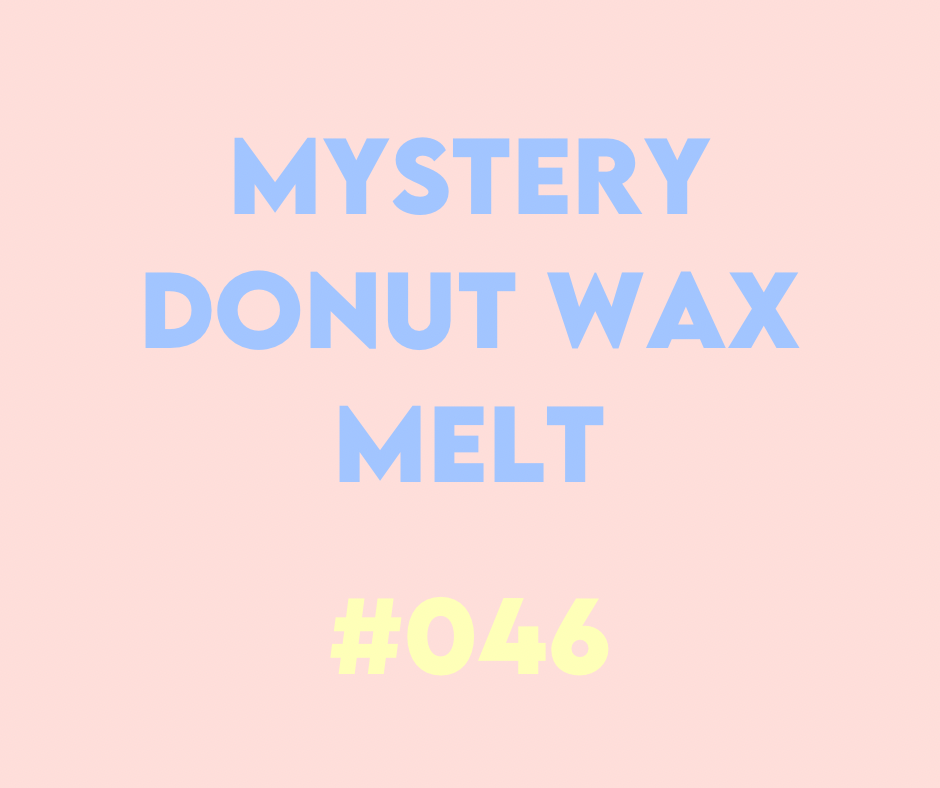 mystery #046 DONUT SOY WAX MELT 34g