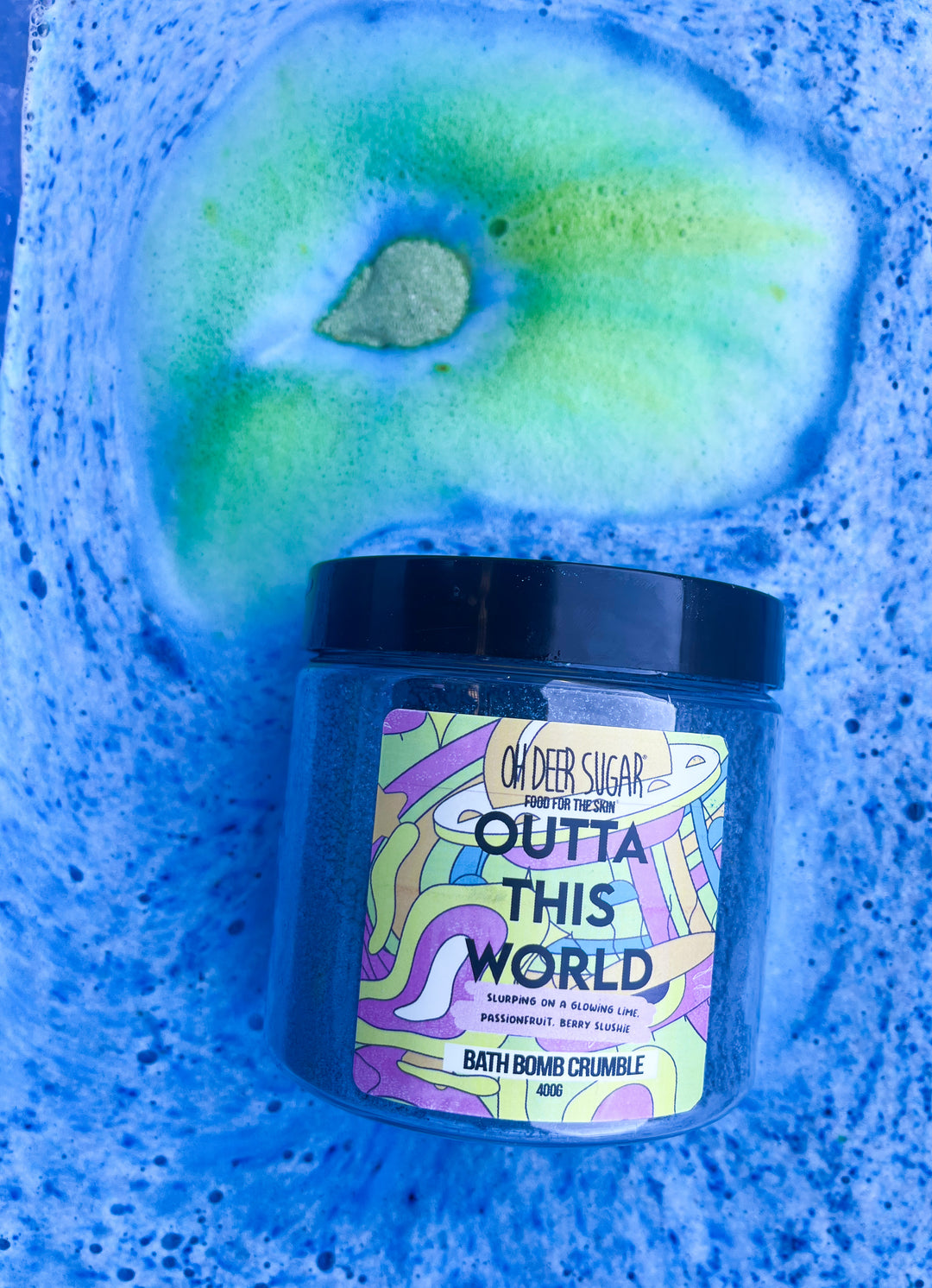 outta this world BATH BOMB CRUMBLE 400g