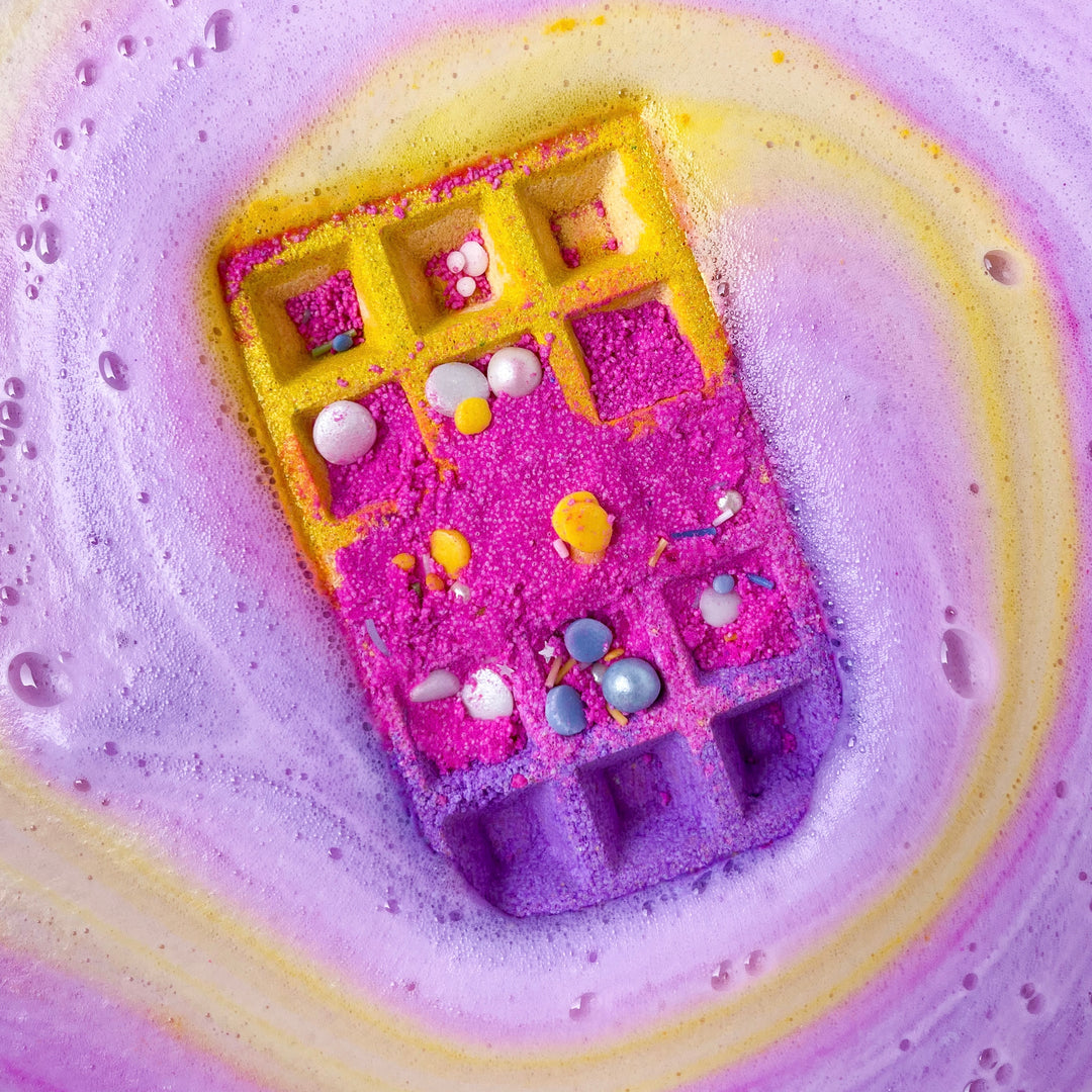 candy krush waffle BATH BOMB 180g