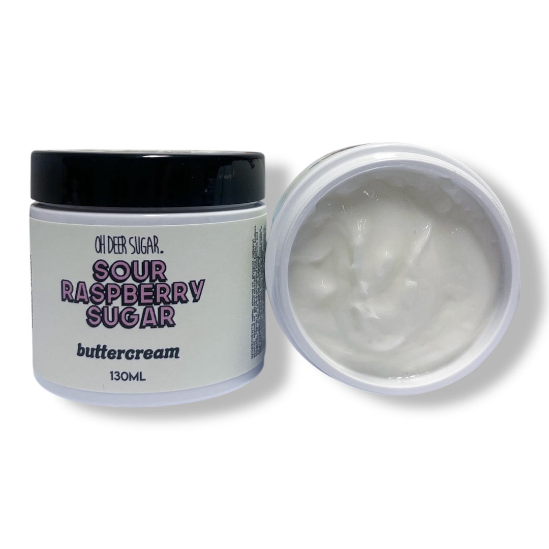 sour raspberry sugar BODY BUTTERCREAM 130ml