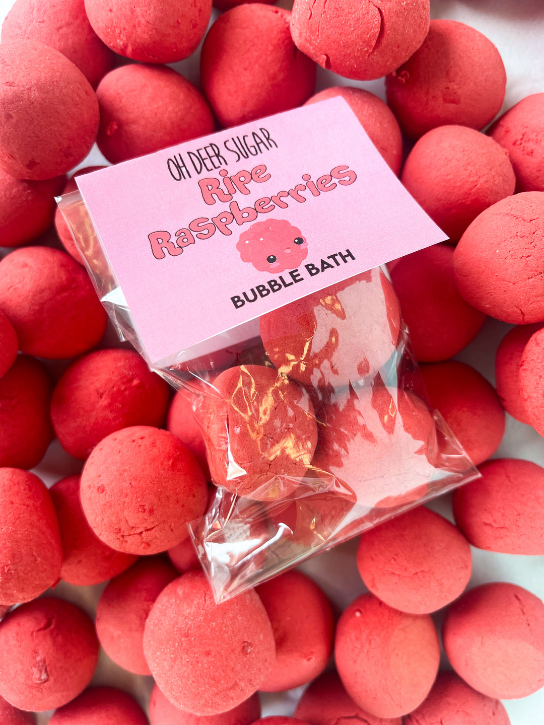 ripe raspberries GOBSTOPPER BUBBLE BATH 45g (3 piece)