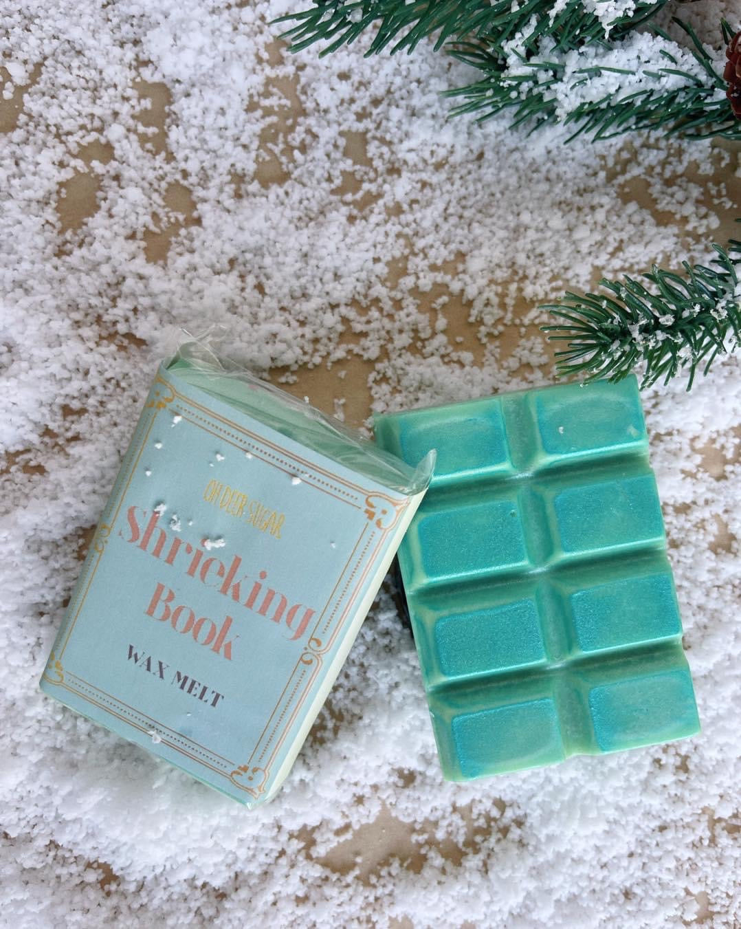 Shrieking book CHOC BLOCK BOOK SOY WAX MELT 40g