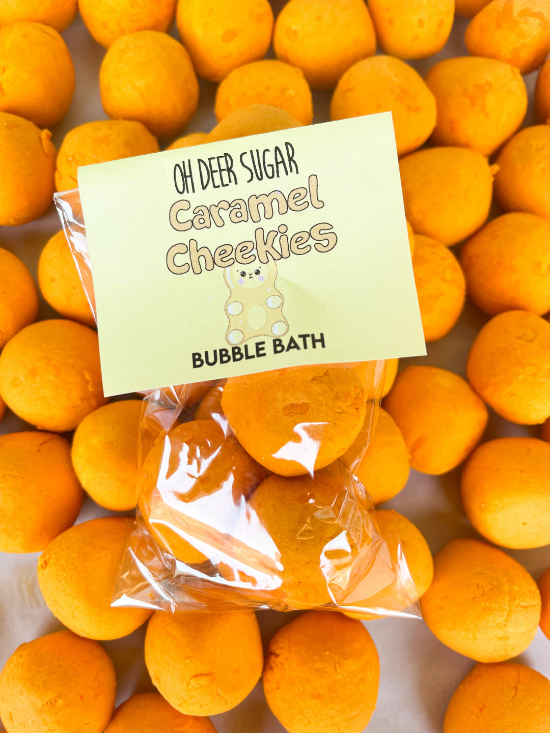caramel cheekies GOBSTOPPER BUBBLE BATH 45g (3 piece)