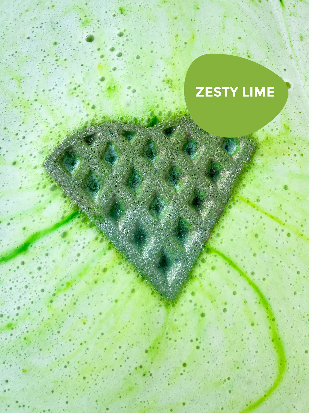 partners in lime COCKTAIL WAFFLE BATH BOMB 65g