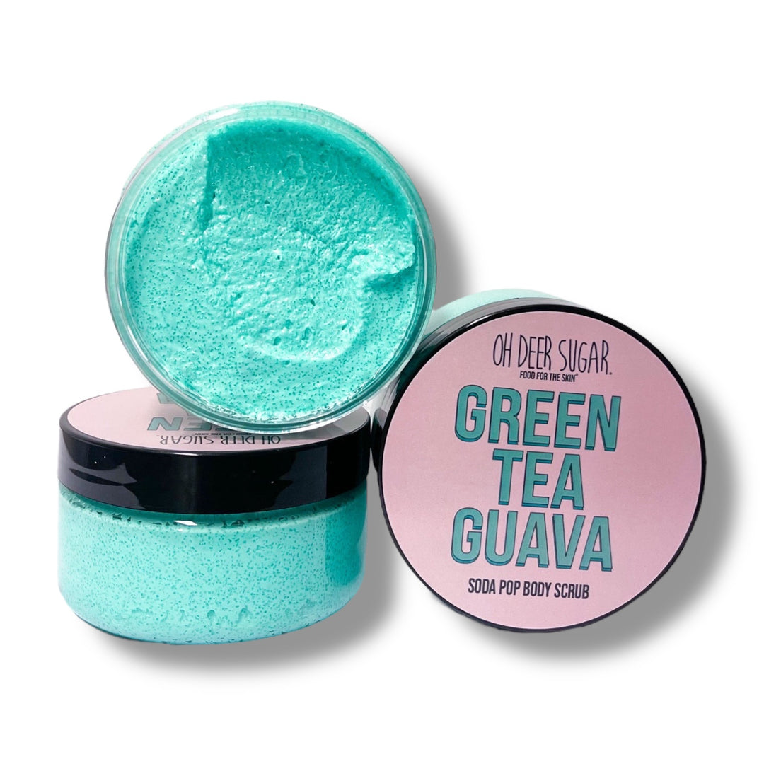Green tea and guava SODA POP BODY SCRUB 100ml