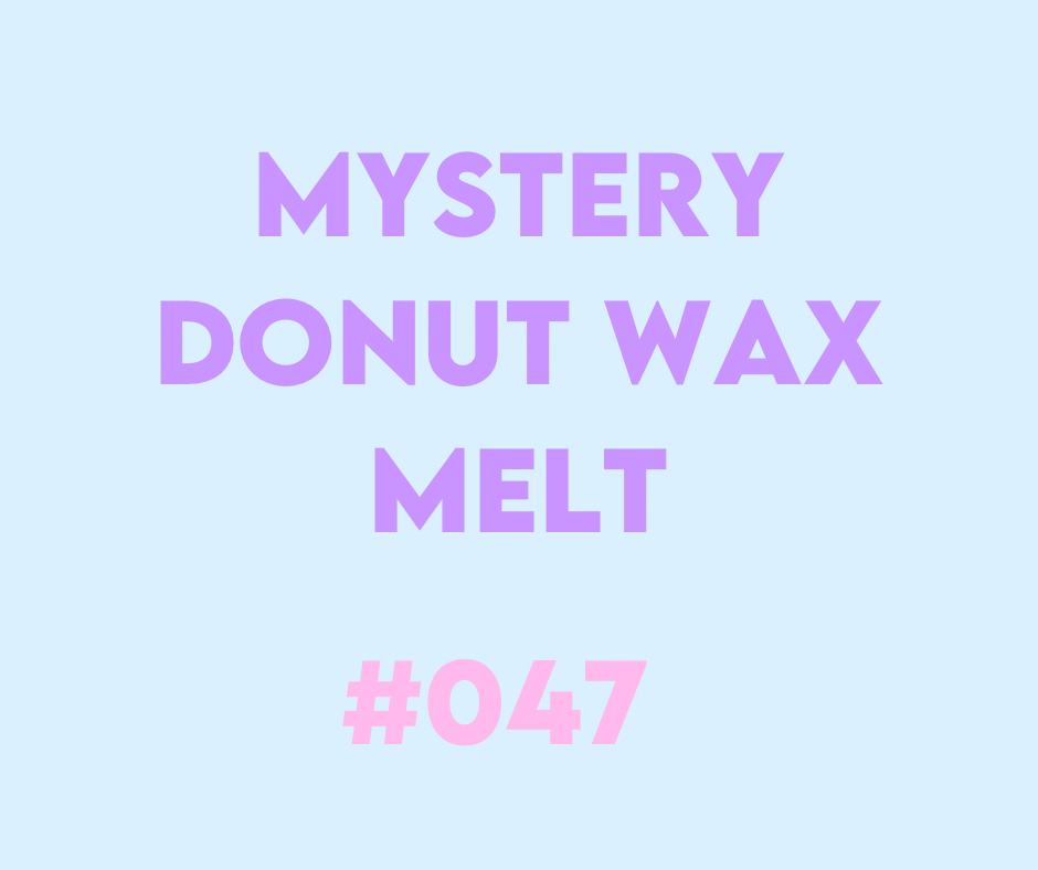 mystery #047 DONUT SOY WAX MELT 34g