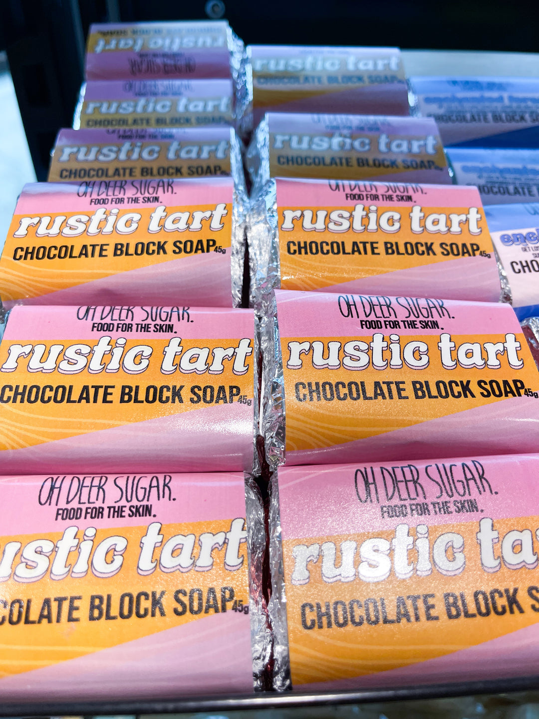 Rustic tart CHOCOLATE BLOCK SOAP 45g