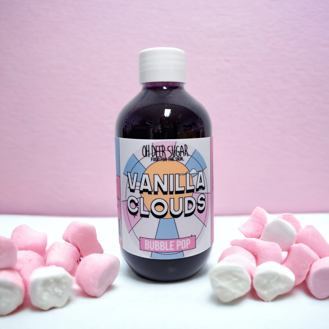 Vanilla Clouds BUBBLE POP Liquid Bubble Bath 200ml