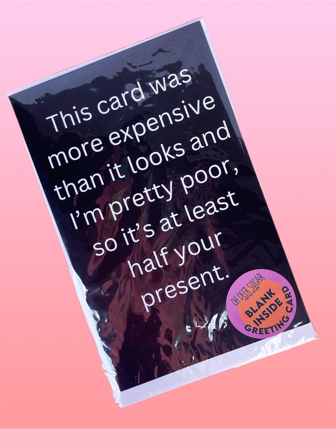 expensive af… card & envelope