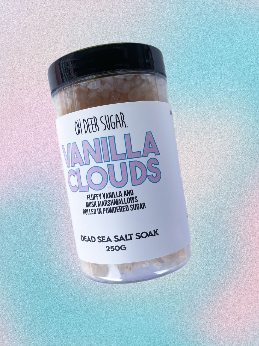 vanilla clouds DEAD SEA SALT SOAK 250g