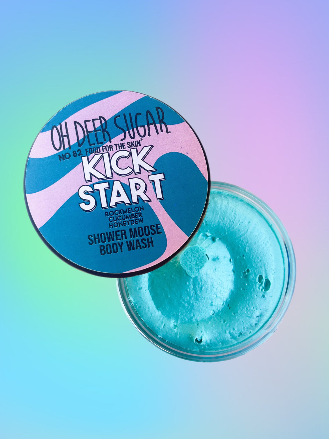 no 82 Kick start SHOWER MOOSE BODY WASH 100ml