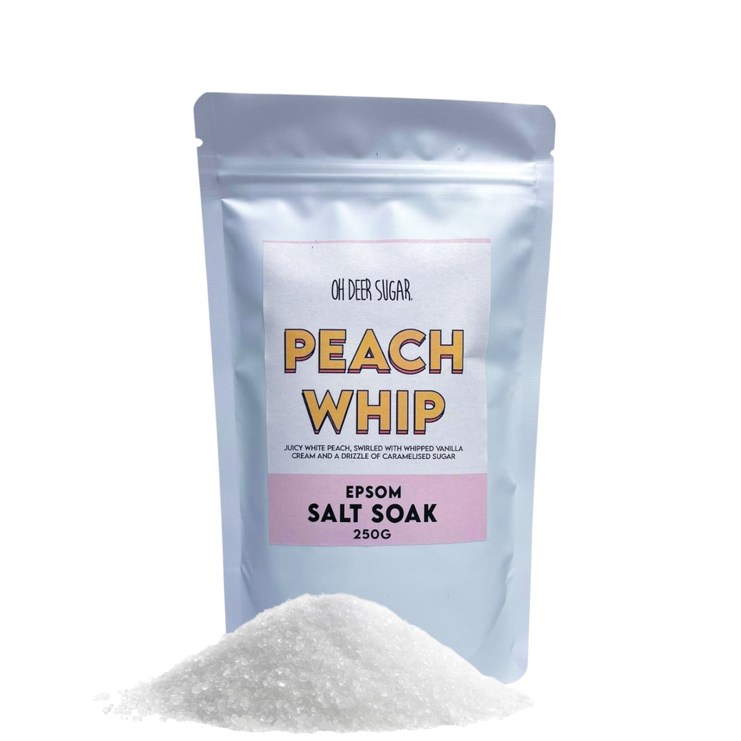 PEACH WHIP EPSOM SALT SOAK 250g