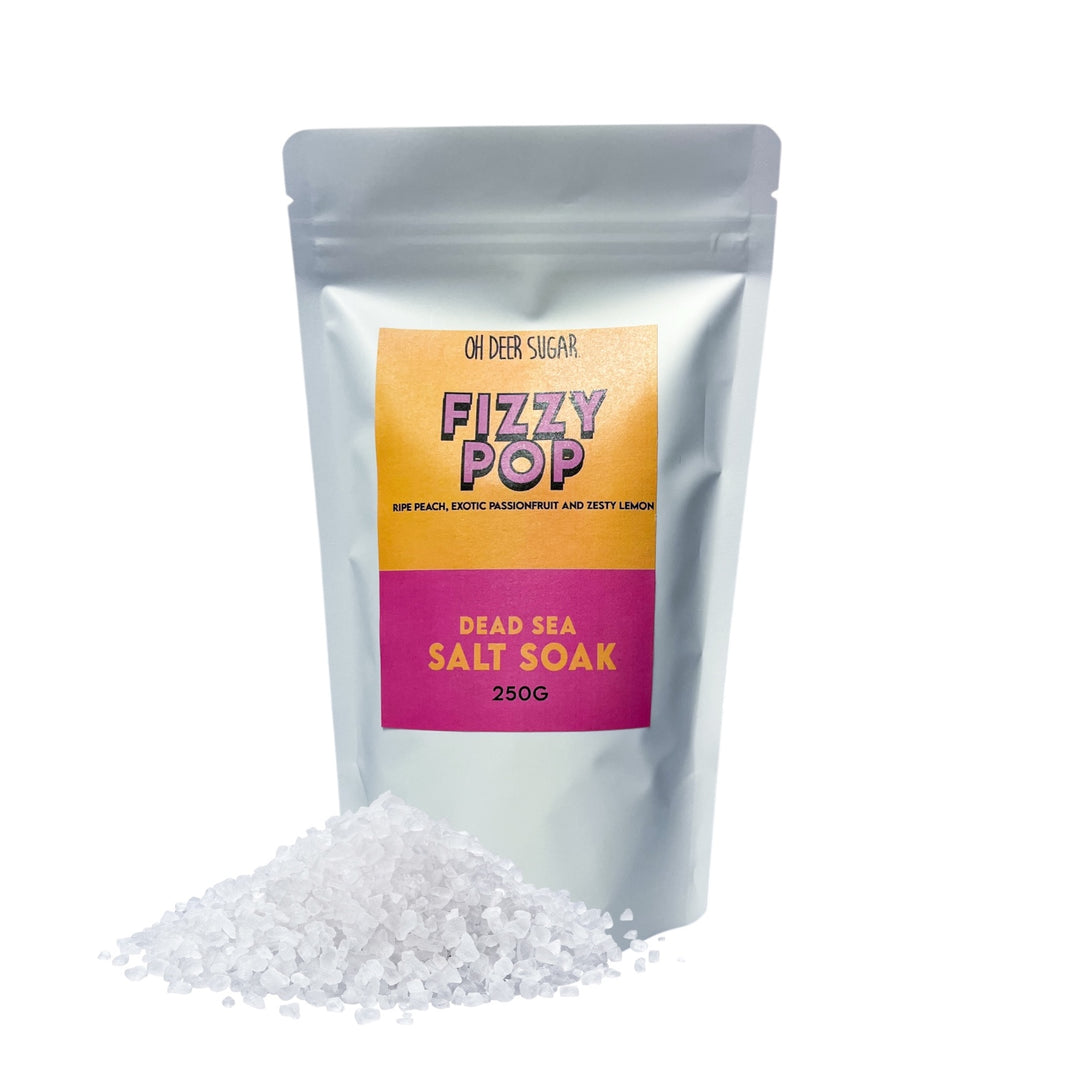 fizzy pop DEAD SEA SALT SOAK 250g