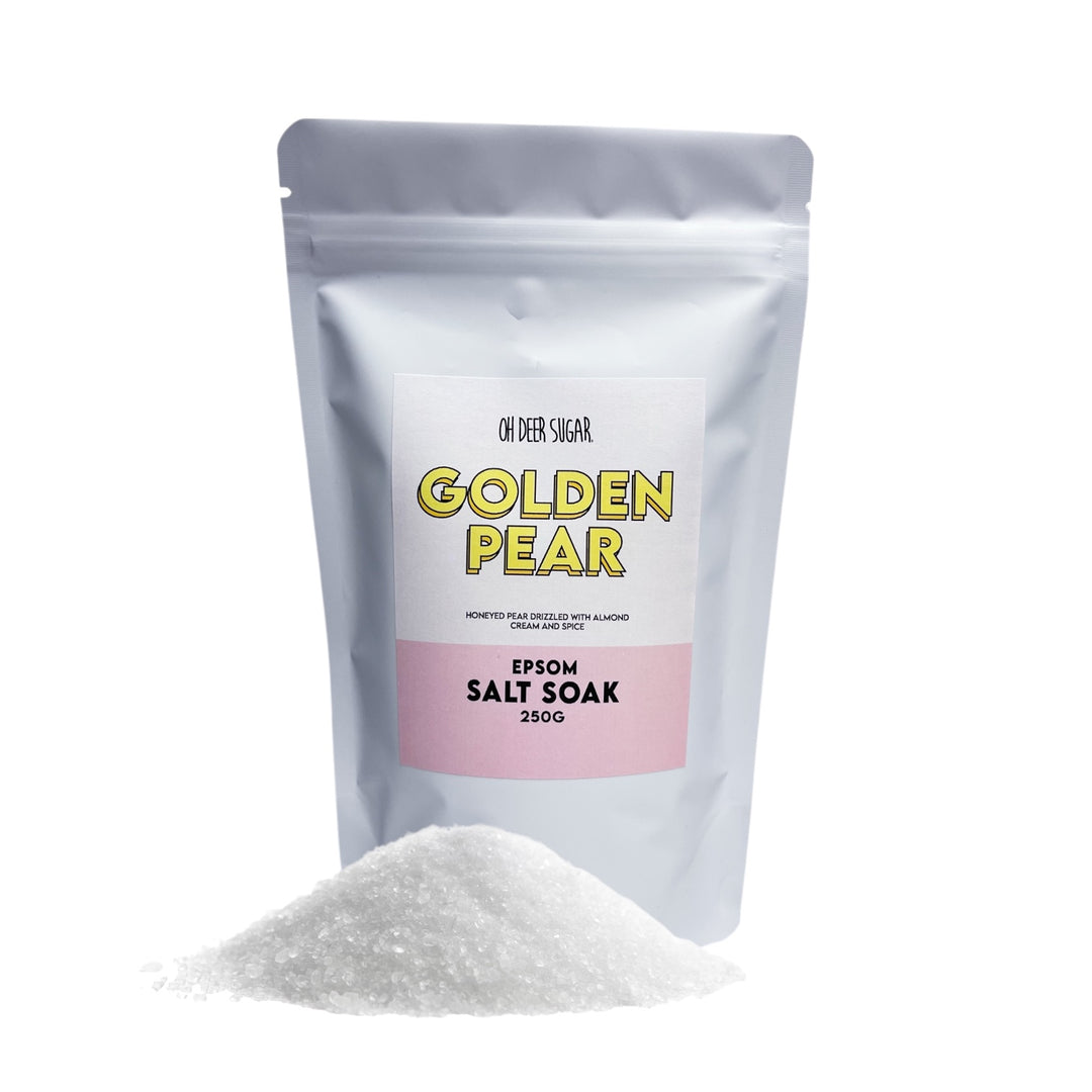 GOLDEN PEAR EPSOM SALT SOAK 250g