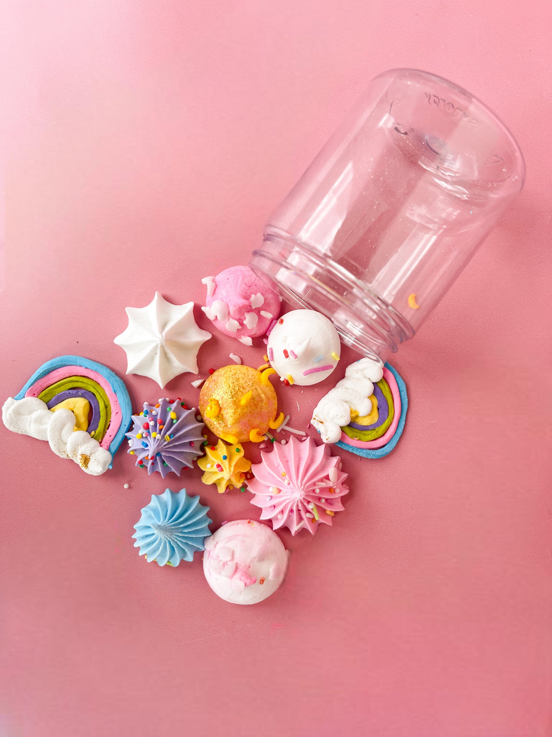 Jar of meringues 9piece BUBBLE BATH