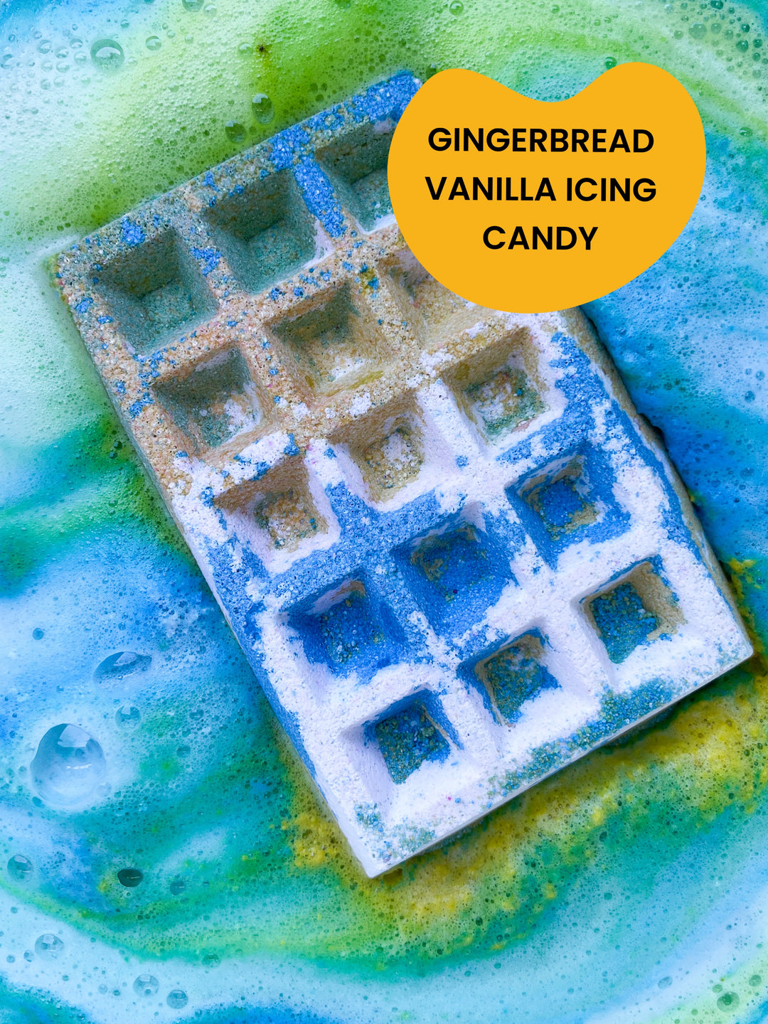 Lopsided Gingerbread House WAFELE BATH BOMB 180g
