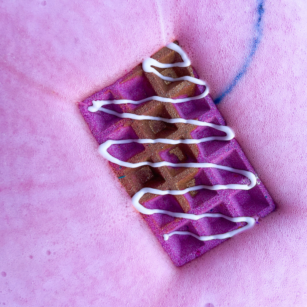 bed of roses WAFFLE BATH BOMB 180g