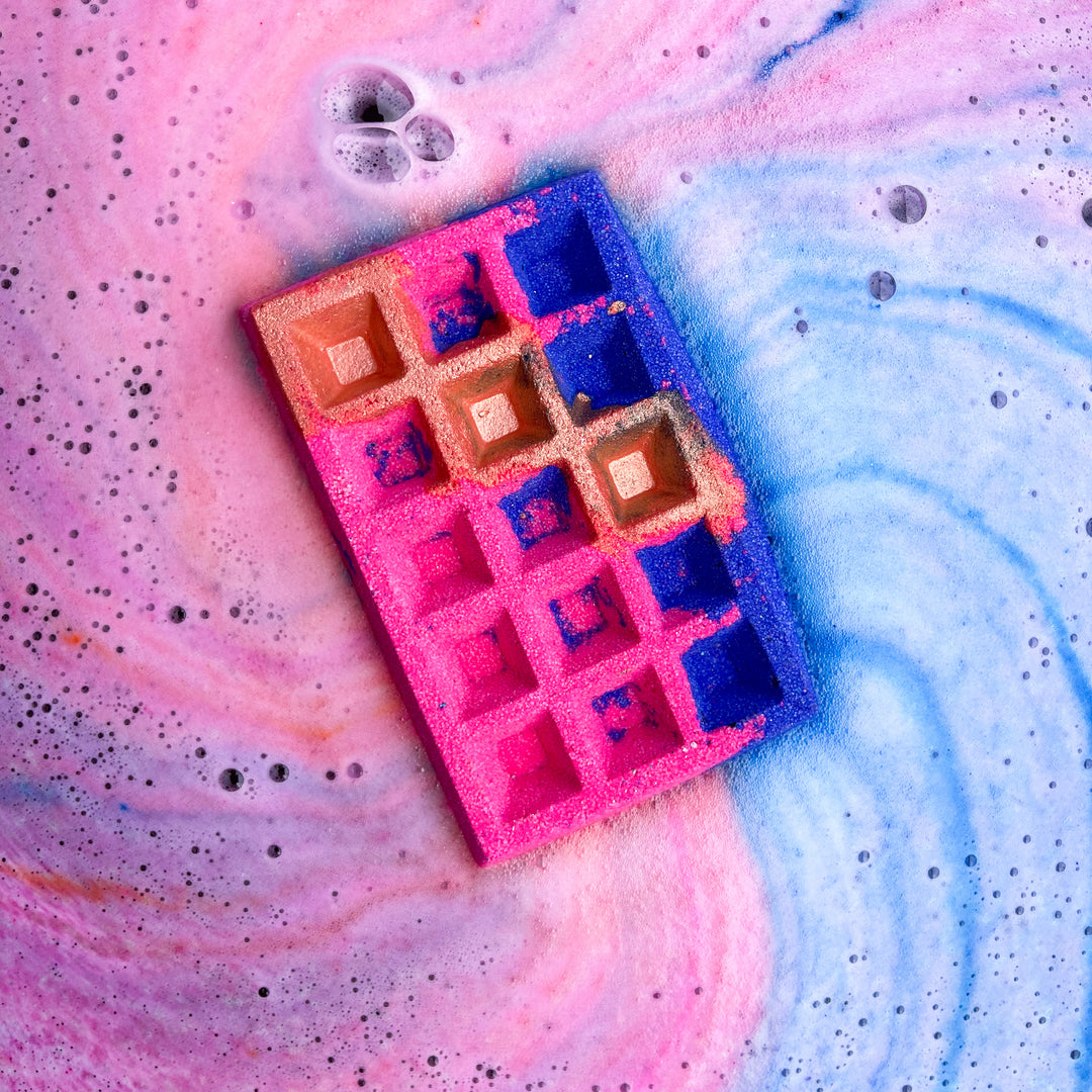 EARL GREY WAFFLE BATH BOMB 180g