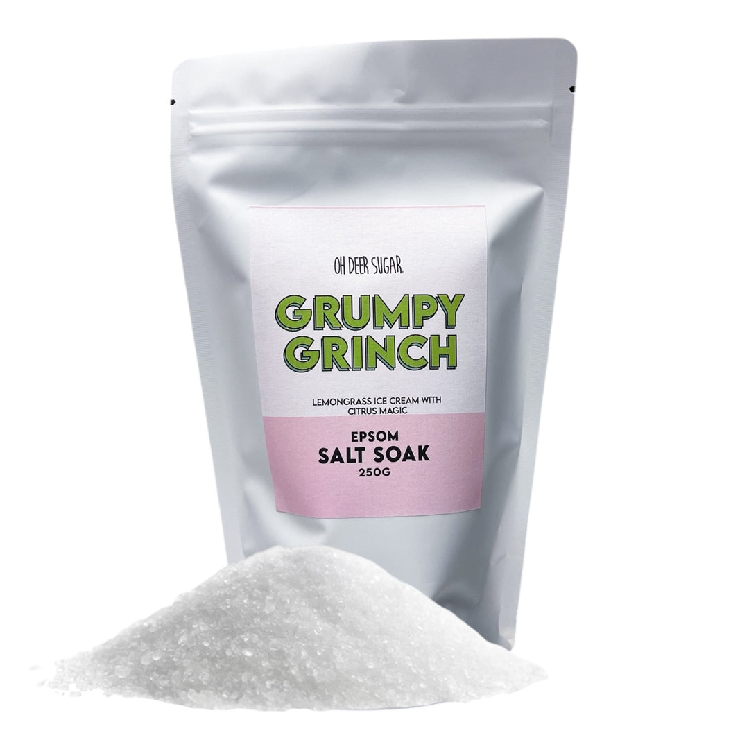 GRUMPY GRINCH EPSOM SALT SOAK 250g