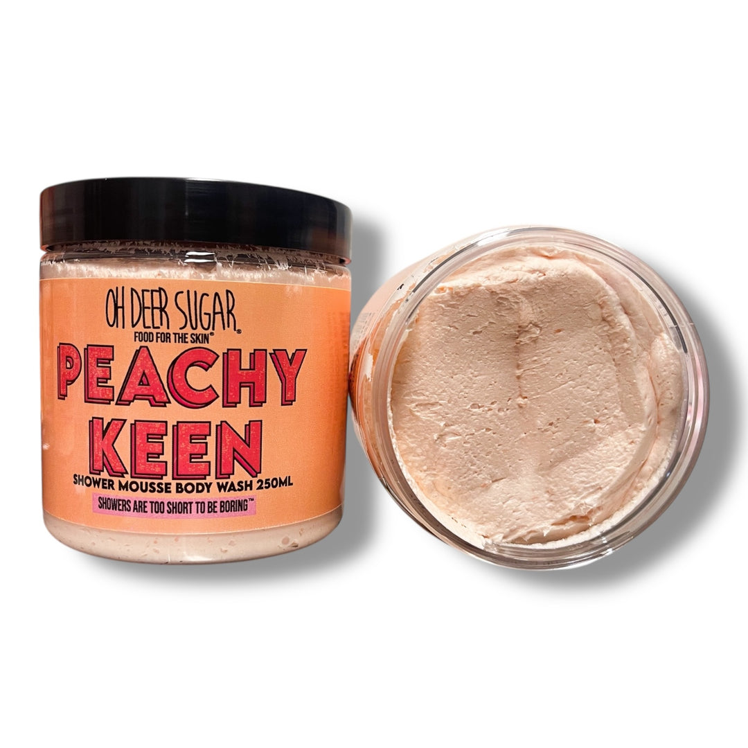 PEACHY KEEN Shower Mousse Body Wash 250ml
