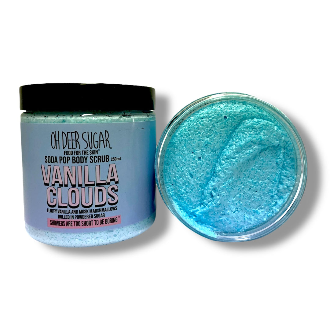 Vanilla Clouds Soda Pop Body Scrub 250ml