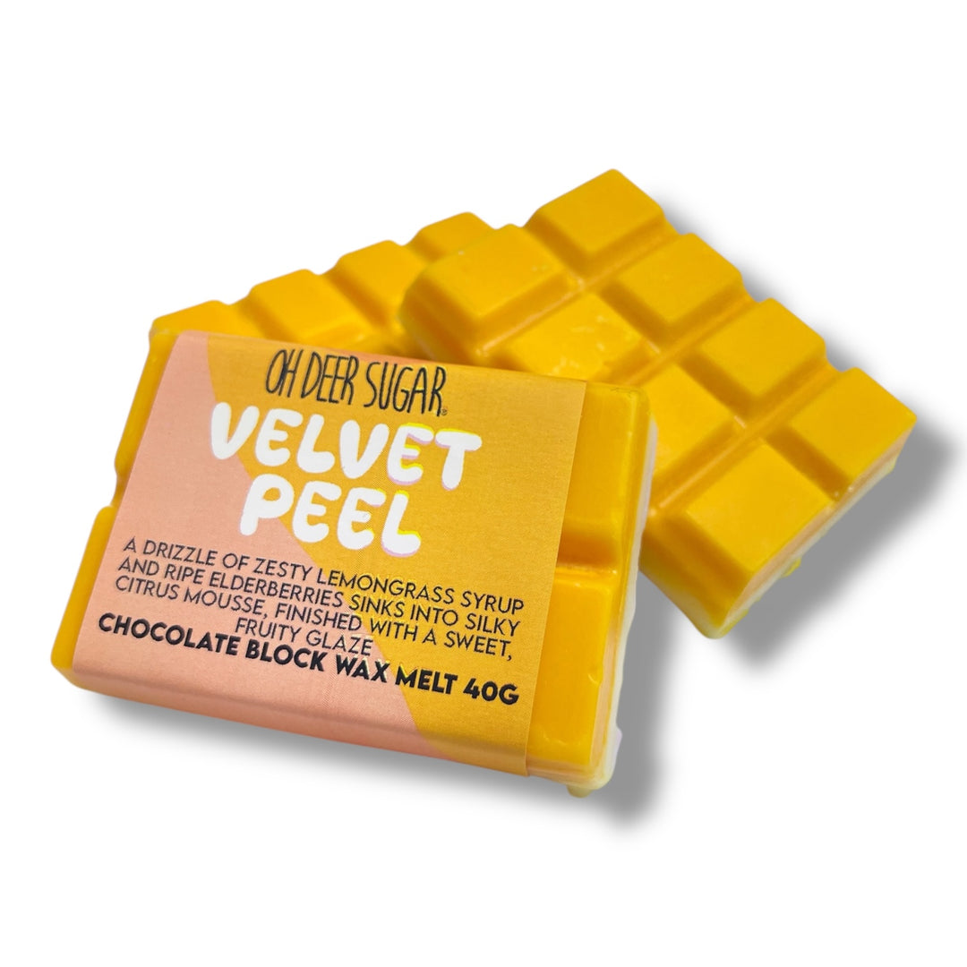 VELVET PEEL CHOCOLATE BLOCK WAX MELT 40g