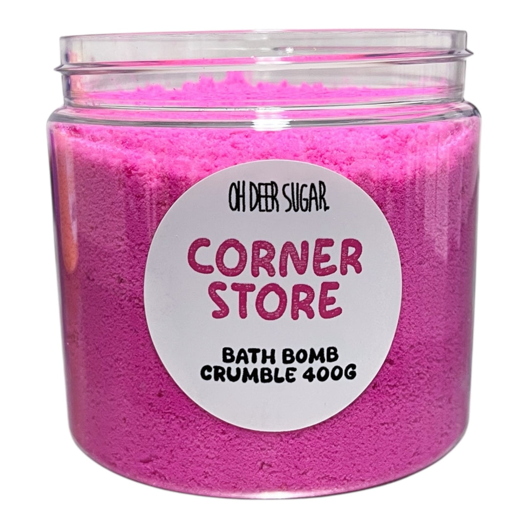 CORNER STORE BATH BOMB CRUMBLE JAR 400g