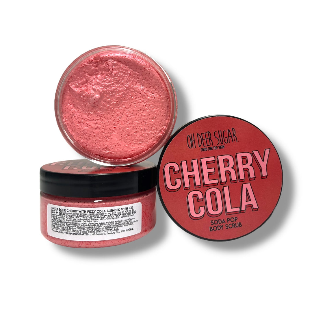 cherry cola slushie SODA POP BODY SCRUB 100ml