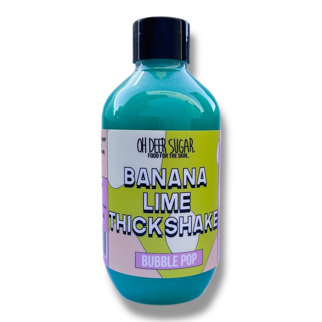 Banana Lime Thickshake BUBBLE POP Liquid Bubble Bath 200ml