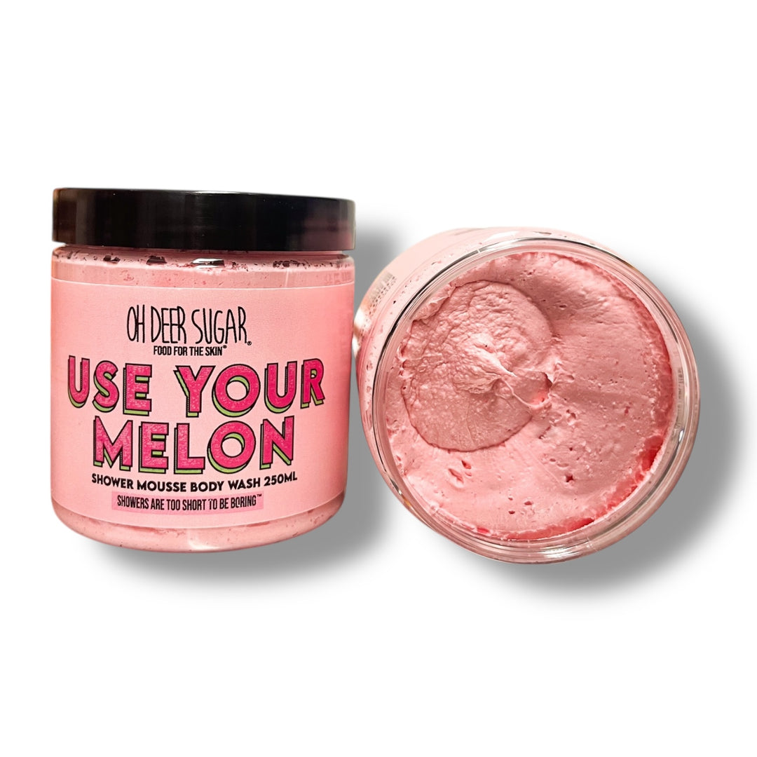 use your melon SHOWER MOUSSE BODY WASH 250ml