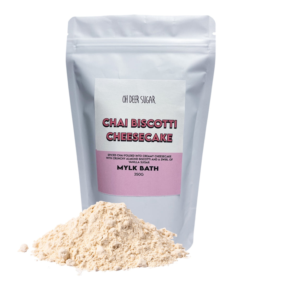 CHAI BISCOTTI CHEESECAKE MYLK BATH 350g