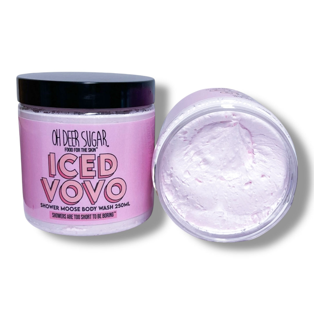 iced vovo SHOWER MOUSSE BODY WASH 250ml