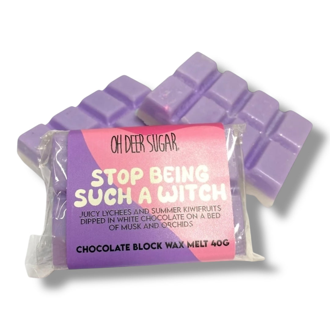 stop being such a witch CHOCOLATE BLOCK WAX MELT 40g