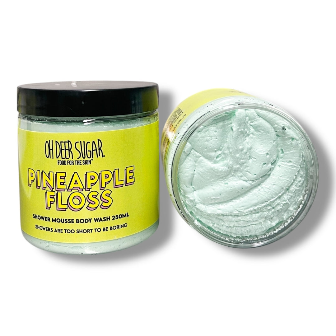 pineapple floss SHOWER MOUSSE BODY WASH