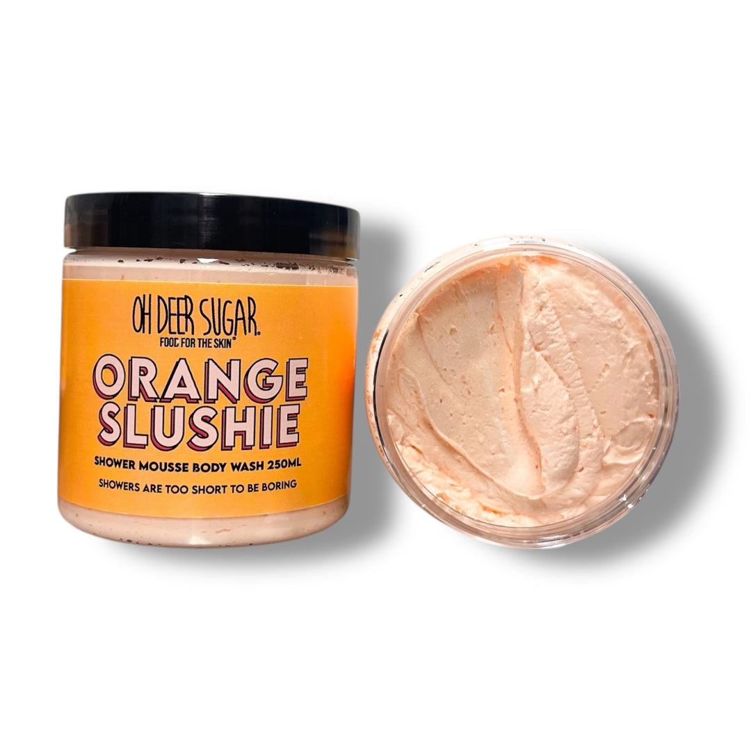 orange slushie SHOWER MOUSSE BODY WASH 250ml