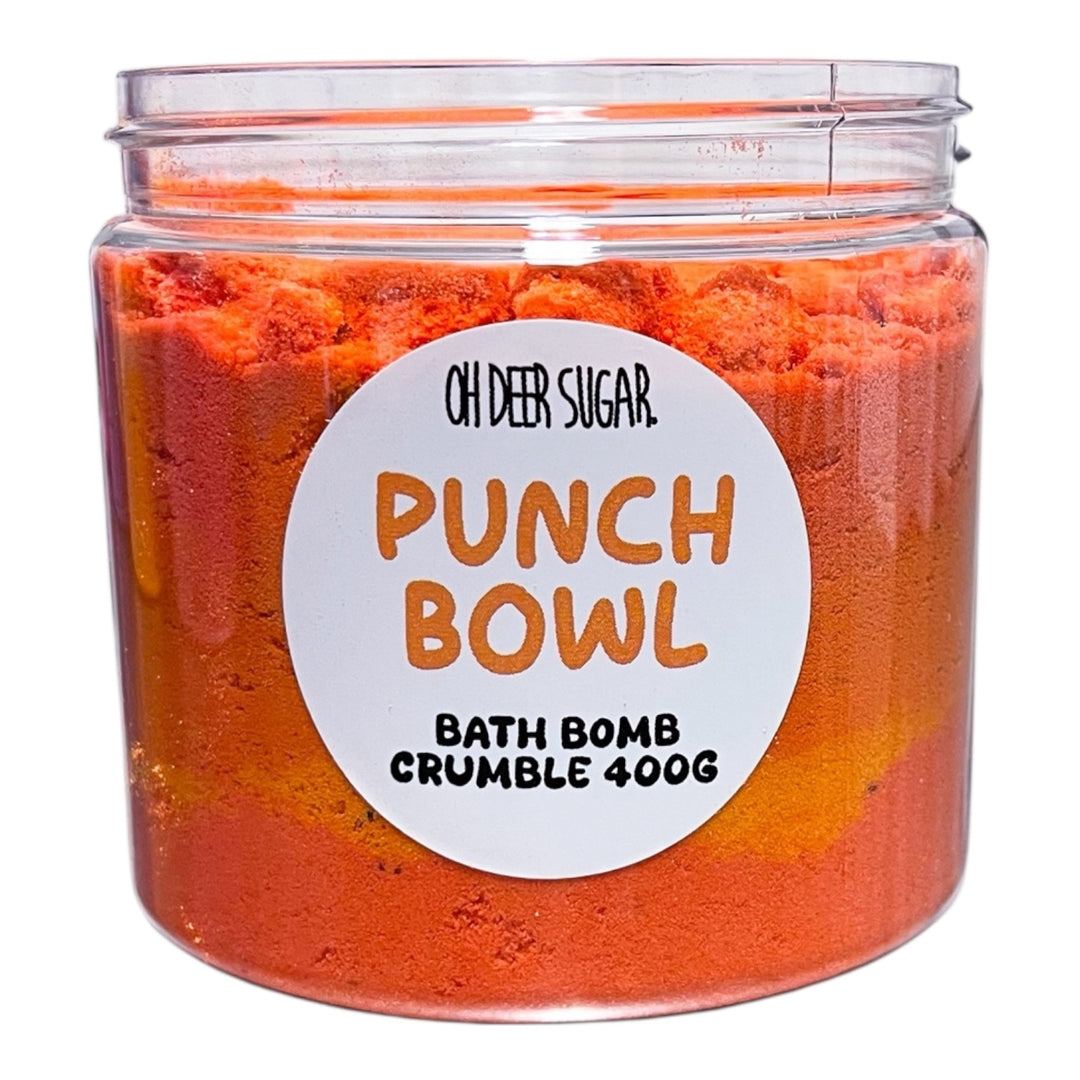 PUNCHBOWL BATH BOMB CRUMBLE JAR 400g