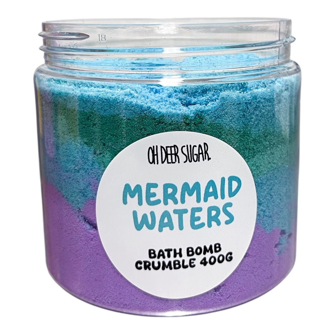 MERMAID WATERS BATH BOMB CRUMBLE JAR 400g