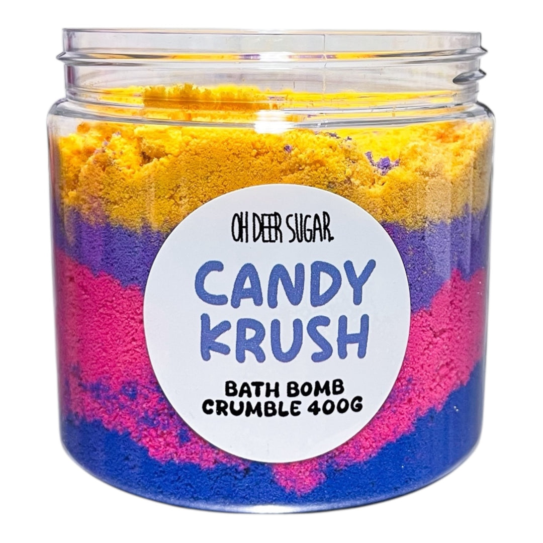 CANDY KRUSH BATH BOMB CRUMBLE JAR 400g
