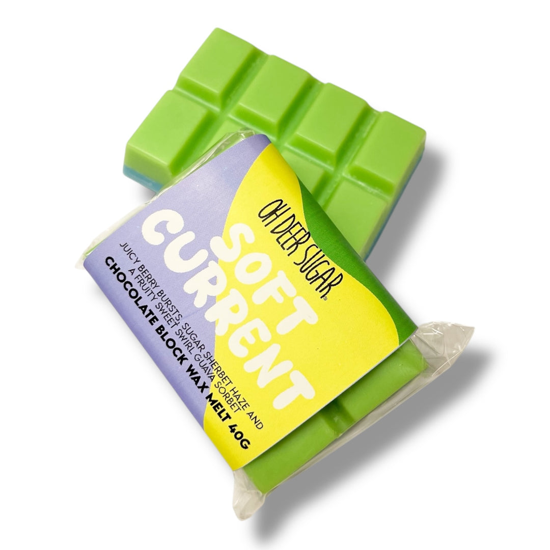 soft current CHOCOLATE BLOCK WAX MELT 40g