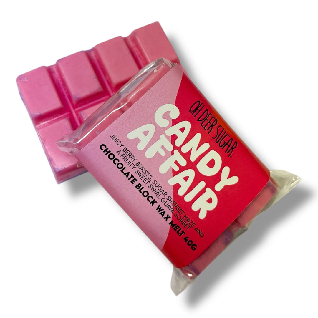 candy affair CHOCOLATE BLOCK WAX MELT 40g