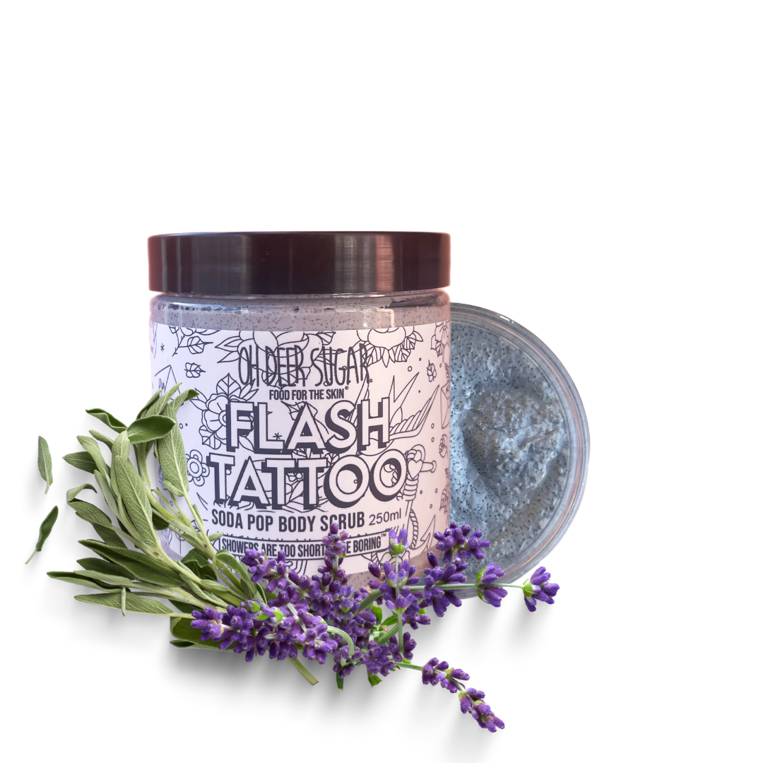 No 35 Flash tattoo SODA POP BODY SCRUB 250ml